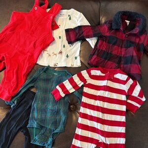 Baby boy 9m Christmas bundle
